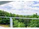 Picturesque view from a deck, showcasing lush greenery and distant mountains at 7768 Pinecone Ln, Hickory, NC 28602