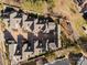 Aerial view of residential real estate featuring brick patio and neutral colors at 7908 Rea View Ct, Charlotte, NC 28226