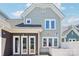 Exterior elevation of a two story home with light colored siding at 7908 Rea View Ct, Charlotte, NC 28226