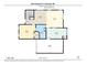 Detailed first floor plan showcasing room dimensions and layout in a Charlotte home at 8610 Sawleaf Ct, Charlotte, NC 28215