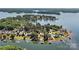Beautiful home with private dock nestled among mature trees on a serene lakefront property at 9561 Island Point Rd, Sherrills Ford, NC 28673