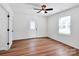 Sunny bedroom featuring a door to the backyard and ample natural light at 1111 Unionville Church Rd, Monroe, NC 28110