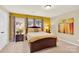 Comfortable bedroom with warm colors, natural light, and stylish furnishings at 12217 Dearview Ln, Charlotte, NC 28269