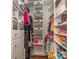 Walk-in closet with custom shelving and organized storage solutions at 1227 Seneca Pl, Charlotte, NC 28210