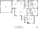 Detailed floor plan showcasing layout of rooms, dimensions, and total area of the house at 125 Carter Ln, Statesville, NC 28625
