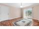 Bright and open hallway with direct access to the outdoor patio at 125 Carter Ln, Statesville, NC 28625