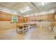 Garage/Workshop with work table and peg board for tool storage at 1295 Patterson St, China Grove, NC 28023