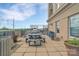 Spacious rooftop deck featuring picnic tables, lounge seating, and city views at 1315 East Blvd # 410, Charlotte, NC 28203