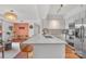 Modern kitchen with granite countertops and stainless steel appliances at 1315 East Blvd # 410, Charlotte, NC 28203