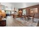 Inviting dining area with modern flooring and elegant decor at 1332 Waterlily Ln, Charlotte, NC 28262