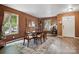 Inviting dining area with modern flooring and elegant decor at 1332 Waterlily Ln, Charlotte, NC 28262
