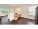 Open bonus room with lots of light at 13612 Singleleaf Ln, Charlotte, NC 28278