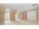 Large bedroom with a ceiling fan, closet, and a window; natural lighting and spacious at 14822 Rocky Top Dr, Huntersville, NC 28078
