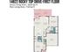 A detailed first floor plan with dimensions at 14822 Rocky Top Dr, Huntersville, NC 28078