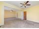 Open and spacious living room offering a versatile layout with ceiling fans at 150 Northchase Dr, Concord, NC 28027