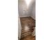 Cozy bedroom with wood-look flooring and neutral walls at 181 Trivette Rd, Harmony, NC 28634