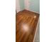 Bedroom features wood-look flooring at 181 Trivette Rd, Harmony, NC 28634
