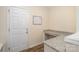 Mud room with granite counters, white door and tiled floors at 2014 Drawbridge Dr, Fort Mill, SC 29707