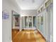 Inviting hallway leading to the kitchen and a sitting area at 235 Pebble Point Rd, Salisbury, NC 28146