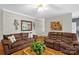 Cozy living room with comfortable seating, stylish decor, and lots of natural light at 235 Pebble Point Rd, Salisbury, NC 28146