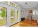Sitting area with lake view and natural light at 235 Pebble Point Rd, Salisbury, NC 28146