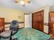 The office features bright lighting, comfortable seating, and wood trim at 2500 Cedar Cove Dr, Harrisburg, NC 28075