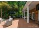 Back Deck with outdoor seating and a grill, perfect for entertaining with views of the backyard at 328 Whippoorwill Rd, Mooresville, NC 28117