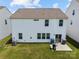 Two-story home featuring a well-maintained backyard with a small patio at 3643 Slider Ter, Lancaster, SC 29720