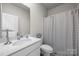 Bathroom with a toilet and a sink at 3643 Slider Ter, Lancaster, SC 29720