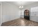 Dining room with hardwood floors and natural light at 3643 Slider Ter, Lancaster, SC 29720