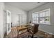 Well-lit home office featuring wood floors, a desk, and large windows with views at 3643 Slider Ter, Lancaster, SC 29720