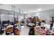 Spacious garage with clutter, offering potential for storage and projects at 3707 Seagrave Farm Rd, Concord, NC 28025