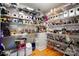 Walk-in pantry with extensive shelving and storage solutions for organized kitchen at 3707 Seagrave Farm Rd, Concord, NC 28025