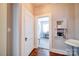 Hallway view to the dining room at 501 Pee Dee Ave, Albemarle, NC 28001