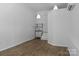 Basement area with storage and a convenient utility sink for various needs at 5229 Mt Holly Huntersville Rd, Charlotte, NC 28216