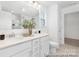 Bathroom with double sinks, a large mirror, and plenty of counter space at 5630 Galloway Dr # 49, Stanfield, NC 28163