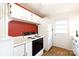 Functional kitchen featuring white cabinets and essential appliances at 723 Rabun Ln, Rock Hill, SC 29730