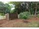 Exterior of the shed with landscaping and brick pavers at 723 Rabun Ln, Rock Hill, SC 29730