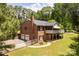 Charming brick two-story home with a two-car garage and private backyard at 8024 Bradford Ln, Denver, NC 28037