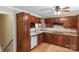 Kitchen featuring granite countertops and stainless steel appliances at 8024 Bradford Ln, Denver, NC 28037