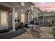 A cozy backyard patio with a grilling area, perfect for outdoor dining and entertaining at 10401 Royal Winchester Dr, Charlotte, NC 28277