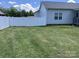 Large, fenced backyard providing privacy and space for recreation at 1119 Balls Creek Rd, Claremont, NC 28610