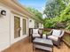 Inviting outdoor deck with comfortable seating, perfect for relaxing and entertaining guests at 1300 Rutledge Ave, Charlotte, NC 28211