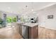 Spacious kitchen featuring a large island, stainless steel appliances, and modern finishes at 1918 Thoreau Way, York, SC 29745
