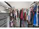 Walk-in closet with custom shelving and ample storage space at 242 Delview Dr, Cherryville, NC 28021