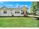Well-maintained backyard and a covered patio, ideal for outdoor gatherings and relaxation at 28129 Song Sparrow Ln, Fort Mill, SC 29707