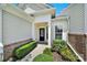 Charming home featuring a well-manicured front yard and a welcoming black front door at 28129 Song Sparrow Ln, Fort Mill, SC 29707