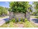 Stone Reed Creek neighborhood entrance with landscaping at 292 Rose St, Mooresville, NC 28117