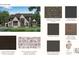 Exterior finishes for the home including roof shingles, brick, windows, and front door stain at 306 Sugar Maple Ln, Matthews, NC 28104