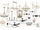 This design features a variety of sophisticated lighting fixtures perfect for many rooms in the house at 306 Sugar Maple Ln, Matthews, NC 28104